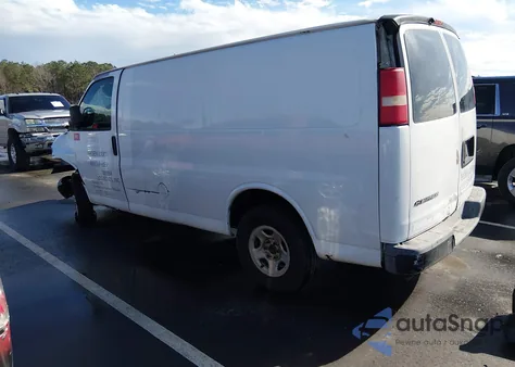 2008 Chevrolet Express Work Van z USA, uszkodzony, nr VIN 1GCFG15X681225465